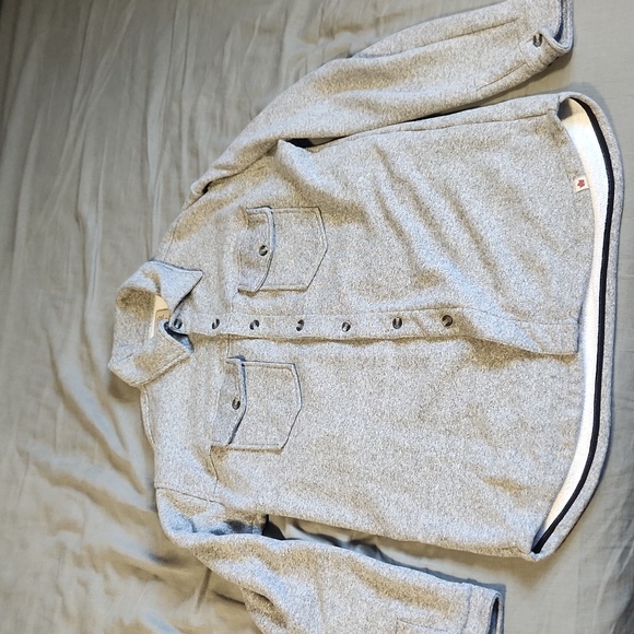 Stanfields L mens shacket - Picture 1 of 8